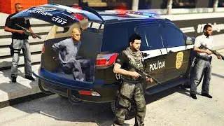 OPERAÇÃO POLICIAL: ENQUADRO A LADRÕES DE CARRO - DELEGADO OLD BOB PCSP | GTA 5 VIDA POLICIAL