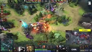SR.RTZ Bloodseeker vs OG.Yuragi Juggernaut manfight - Shopify Rebellion vs OG - Dreamleague S20