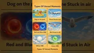 Types of Unreal Moments #unreal #moments #edit