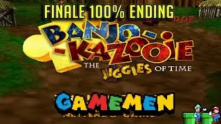 Banjo Kazooie Jiggies of Time 100% Grunty's Castle Ending | Final Boss! | GAMEMEN
