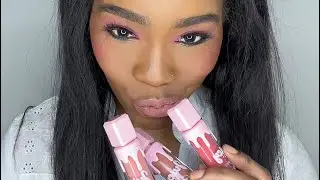 Juicy Lipglosses by Febble Cosmetics Unboxing and testing/trying the product. 💄🫦👄