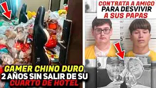 Gamer CHINO duro 2 A&Ntilde;OS sin salir de su Cuarto de Hotel-Contrata a Amigo para Desvivir a sus PAPAS
