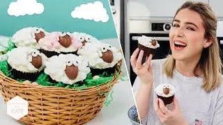 Easter Sheep Cupcakes - In The Kitchen With Kate