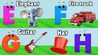 Alphabets Song for Toddlers | ABC Phonics | Nursery Rhymes