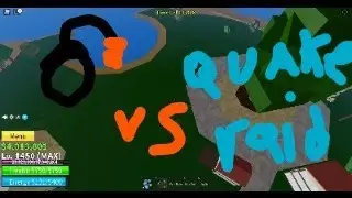 SOLOING  QUAKE RAID WITH BOMB FRUIT!!!(BLOX FRUIT UPATE 13)