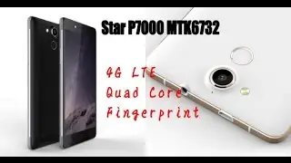 Star P7000 MTK6732 4G LTE 1GB RAM 8GB ROM Mobile Phone Quad Core 5.5&Prime; Android 4.4 Fingerprint