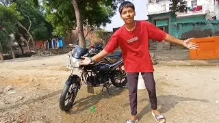 First time bike cleaning ? 😊