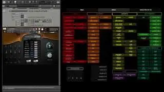 FlexRouter - Flexible Keyswitch Multiscript for Kontakt 5 - Screencast