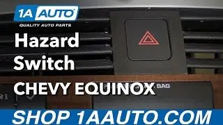 How to Replace Hazard Switch 05-09 Chevy Equinox