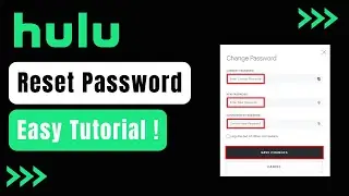How to Reset Your Hulu Password !