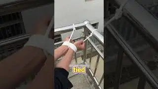This rope trick can save your life#shorts
