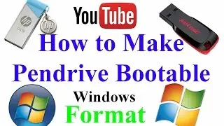 How to Make Pendrive Bootable for Windows XP, 7,8 Step By Step CMD in Hindi