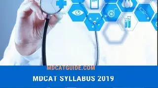 MDCAT Syllabus 2019