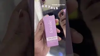 Foxtale ceramide super cream | Hydrating moisturizer 💜 #youtubeshorts #skincare #foryou #foryoupage
