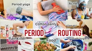 🩸😢|My Period Routine Vlog | Hacks + Advice, Hygiene Tips, Pain+ Body & Self Care
