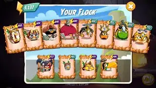 200 Points Clan Event - 4-5 Rooms - No Red,Blues,Chuck,Hal - Angry Birds 2 