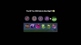 The HP You Will Gain is Also High??😱 #mlbb #mobilelegendsbangbang #ingame #dyrroth