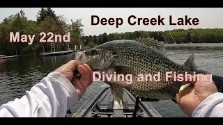 Deep Creek Lake Diving and Fishing   May 22nd 2023