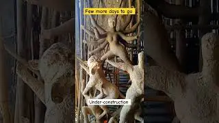 Durga Murtis are getting shape