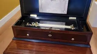 Listen to this fine interchangeable music box made by Bremond circa 1870.