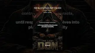 THE BLACK FILES DON&rsquo;T BLEED