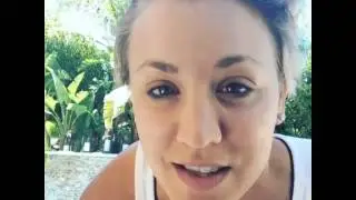Kaley cuoco sweeting ice bucket challenge
