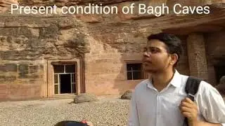 Present condition of Bagh Caves