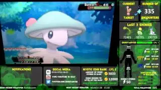Live Shiny Reaction - 332 Buneary DexNav