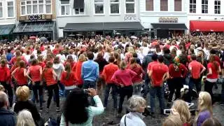 Flashmob Stedelijk Gymnasium Breda op Grote Markt deel 3 (vervolg)