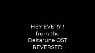 HEY EVERY ! reversed sounds like...