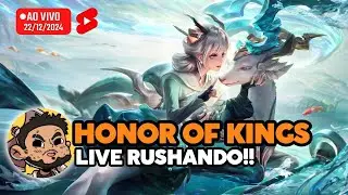 🟠LIVE | HONOR OF KINGS | RUSHANDO COM ARAGAMES | LIVE VERTICAL