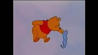 Winnie the Pooh and the Honey Tree 1966   Little Black Rain Cloud A Failed Honey Attempt Scene Eng