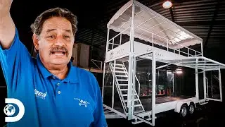 Inédito remolque vitrina para 40 personas | Mexicánicos | Discovery Latinoamérica