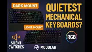 The Best Silent Keyboards 2025 | Dark Mount & Light Mount | Gaming Keyboards by be quiet!