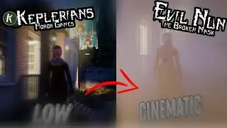Evil Nun The Broken Mask All Jumpscares on every graphics &bull; Low - Cinematic&bull;@KepleriansTeamGames