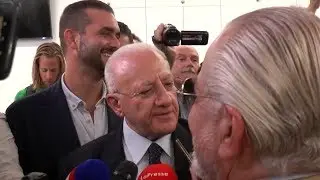 Spogliatoi del San Paolo, incontro allo stadio tra De Luca e De Laurentiis