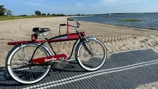 Репродукция велосипеда Roadmaster Luxury Liner Cruiser 1998 года выпуска.