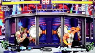 SSF4 ＡＥ : archievs (Guile) vs take_BB_MB (Yun)