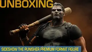 Unboxing Sideshow Marvel The Punisher Premium Format Figure