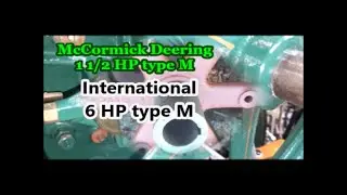 Тип двигателя IHC m 6 л.с. маховик 1 1/2 л.с. EK система зажигания