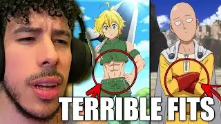 Anime Characters with the WORST fits