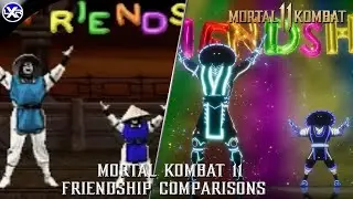 Mortal Kombat 11 - Friendship Comparisons - MK2/MK Trilogy/MK11