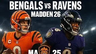 💥 Bengals vs Ravens &mdash; Burrow vs Lamar Rematch! | Madden 26 Season 5 | Seven Hills Dynasty