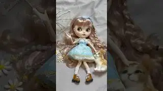 Unboxing : Customized Blythe doll  #meumundoemminiatura #blythe #customblythe #blytheclothes #dolls