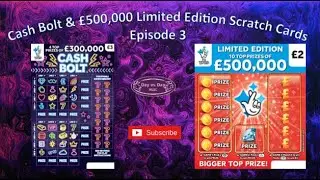 Cash Bolt & &pound;500,000 Limited Edition Scratch Cards | Monopoly 85th Anniversary Edition