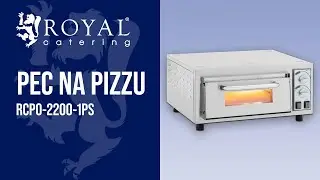 Pec na pizzu RCPO-2200-1PS | Royal Catering | Představen&iacute; produktu