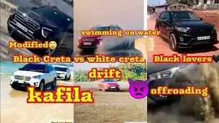 Creta lovers❤ | Creta offroading status🔥 | Modified Creta👑 | Black vs White Creta👿 | #yadav | #dclr