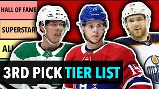Ranking The Last 20 3rd Overall Picks On A Tier List
