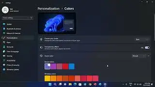 How to Change Accent Color in Windows 11