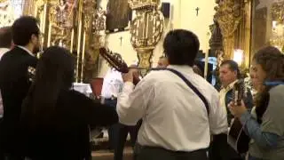 Los Campanilleros cantan a la Virgen de la Aurora de Lucena